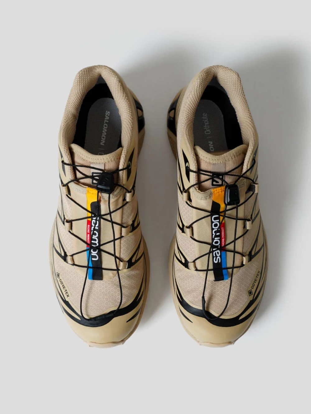 NEW Salomon XT6 GTX Safari/ Black Gore-Tex